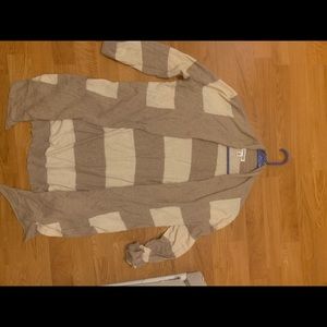 Cardigan style sweater